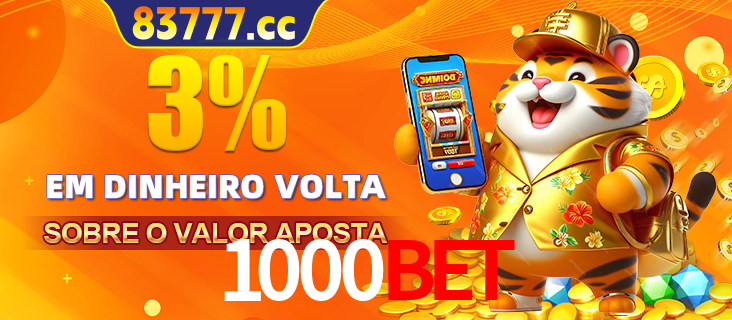 Promoção para baixar e instalar o aplicativo do cassino 1000BET. O banner oferece uma recompensa de R1aR1aR8, com a imagem de uma cobra sobre moedas de ouro.